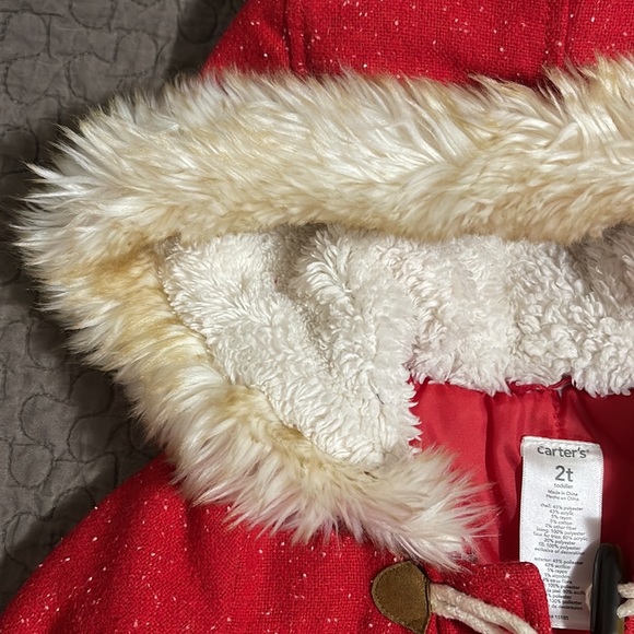 ✨Carter’s Red Toddler Coat✨ - Picture 5 of 11